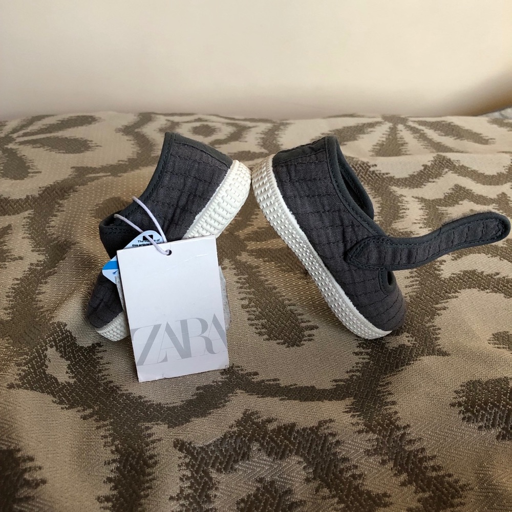 ZARA MINI COTTON SHOES Sz 6-9 - Picture 9 of 14